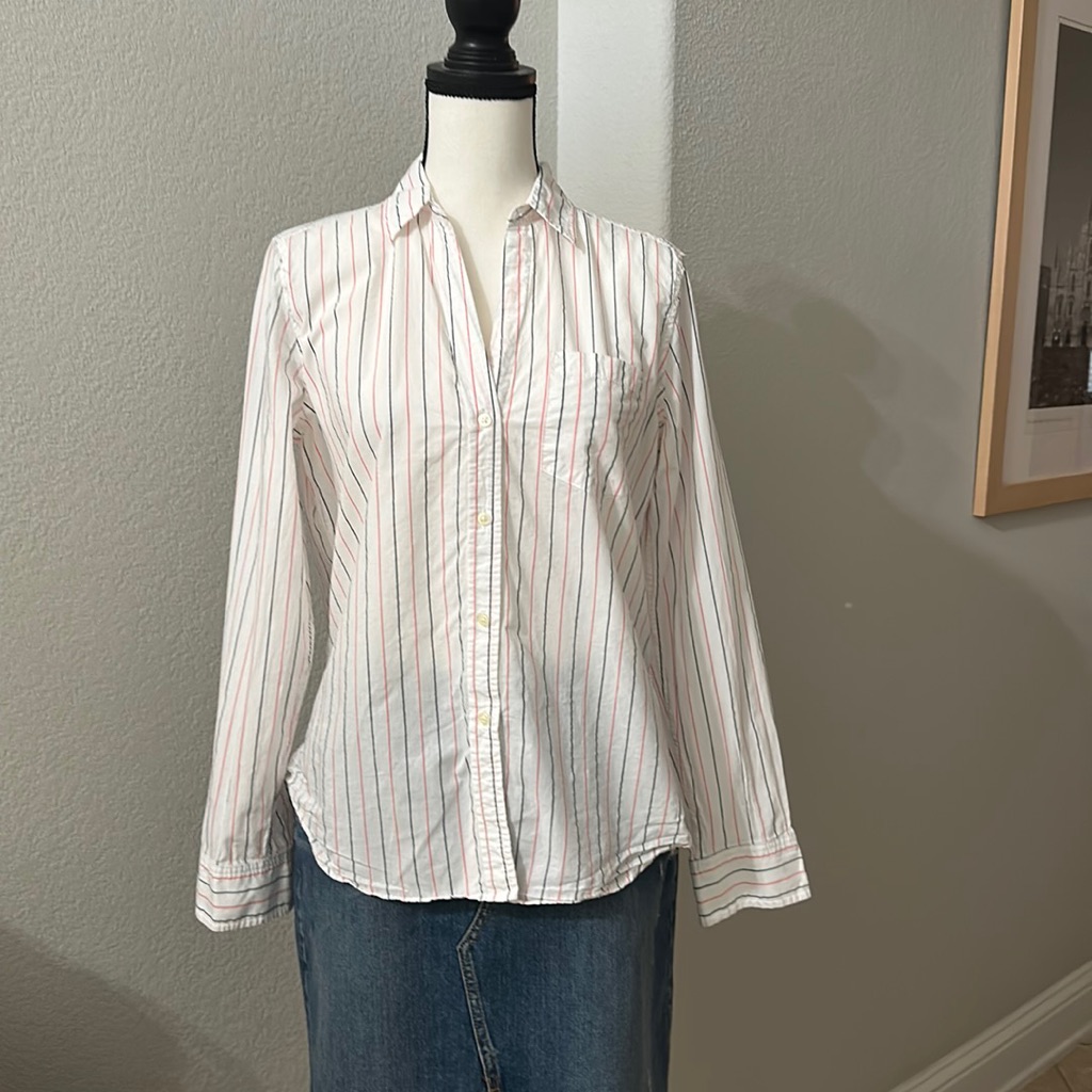 Gap-Button-Down Shirt Euc
